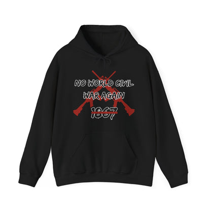 No World Civil War again 1867   Nu Ra Order Bring Bettor Back  Hoodie — "RaEdOriBaKa" Retro Logo Sweatshirt