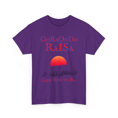 GoRaOnDo Give Rise to Ra   - Vintage classic soundlogic Tee