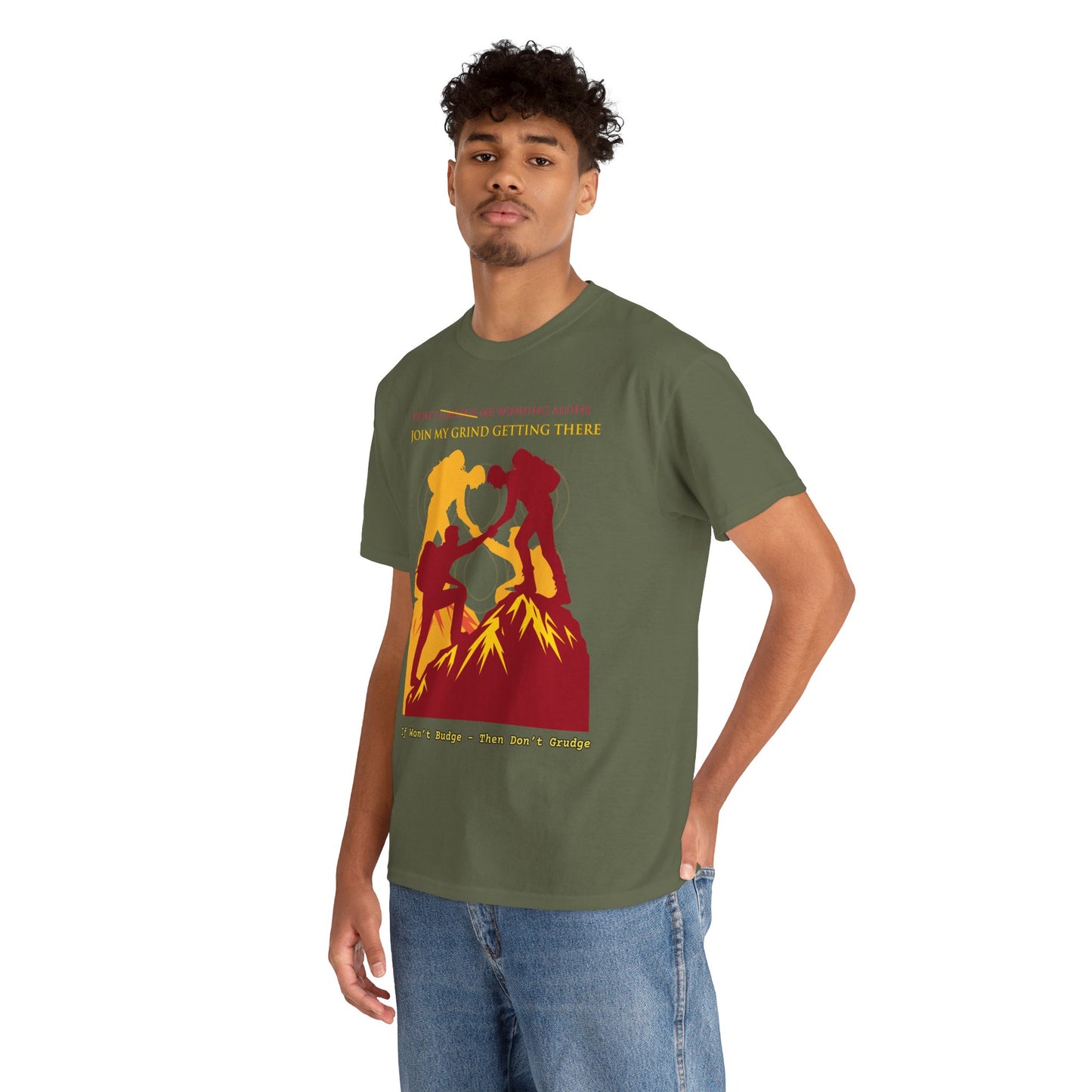 Don't grudge me winning alone -join my grind getting there - Vintage classic soundlogic Tee  Vintage SoundLogic Tee