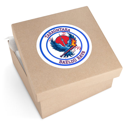 Celebrate the Toronto blue Jays  2025  world series baseball Round Stickers | Durable Indoor/Outdoor Decals