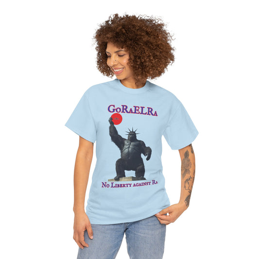 GoRaElRa No Liberty Against Ra   - Vintage classic soundlogic Tee