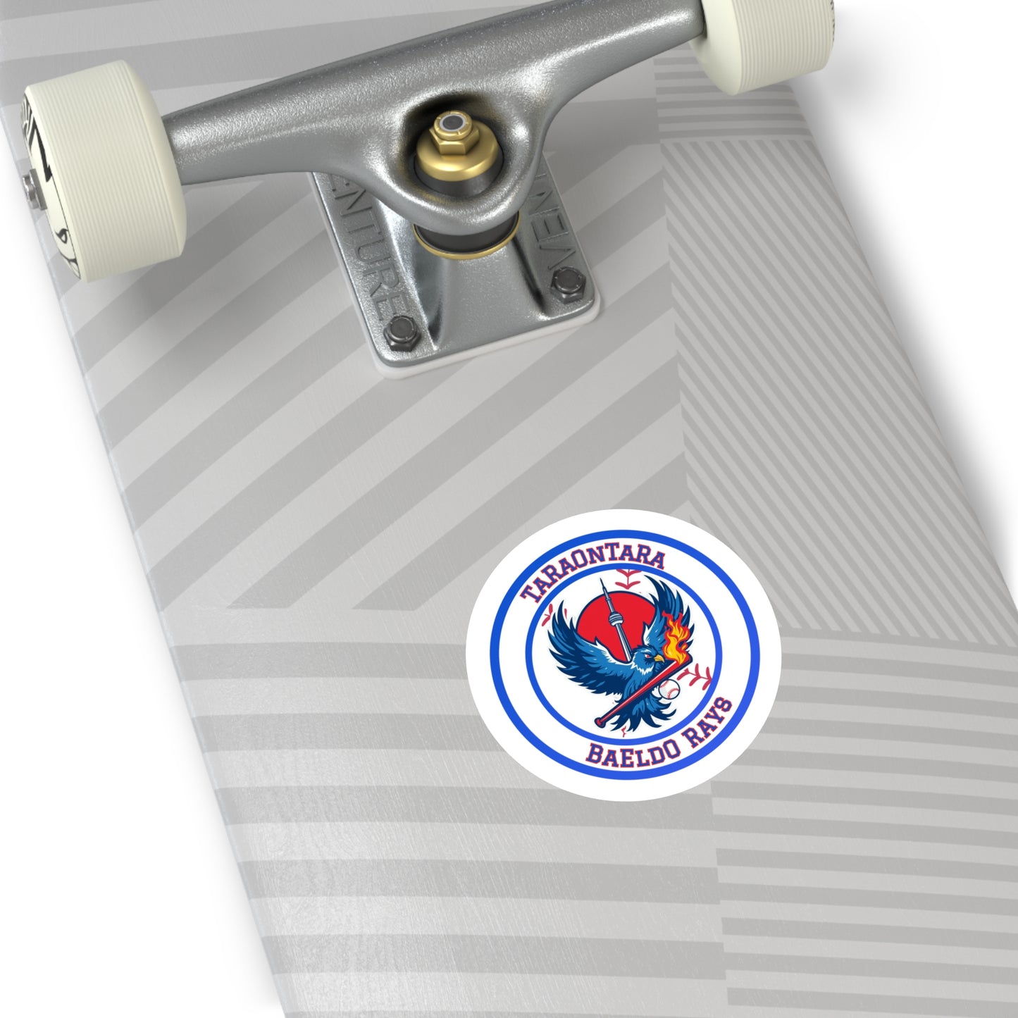 Celebrate the Toronto blue Jays  2025  world series baseball Round Stickers | Durable Indoor/Outdoor Decals