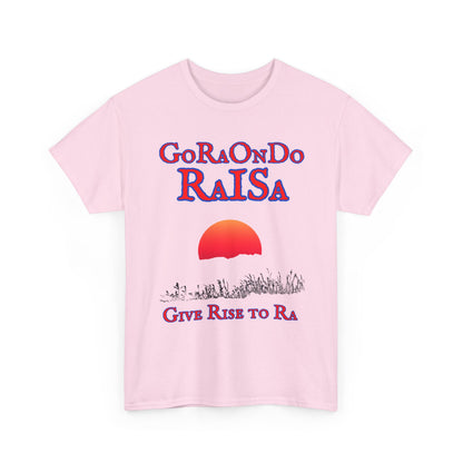 GoRaOnDo Give Rise to Ra   - Vintage classic soundlogic Tee