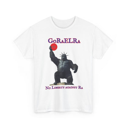 GoRaElRa No Liberty Against Ra   - Vintage classic soundlogic Tee