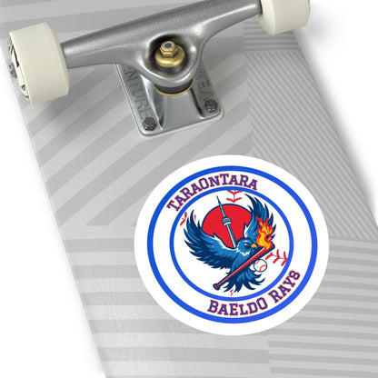 Celebrate the Toronto blue Jays  2025  world series baseball Round Stickers | Durable Indoor/Outdoor Decals