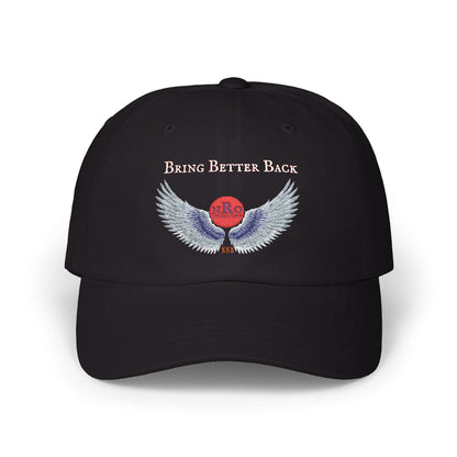 NRO Bring Better Back wings of Ra, Trendy  Hat, Summer Fashion Accessory, Gift for Dads, Casual Dad Cap, Make America Again Cap