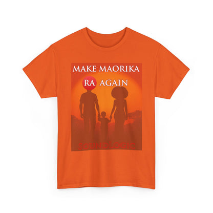 Make MaOrIKa Ra again Front Mathor on back Graphic Unisex T-Shirt, Casual Style, Statement Tee, Unique Gift, Streetwear Fashion, Everyday Comfort
