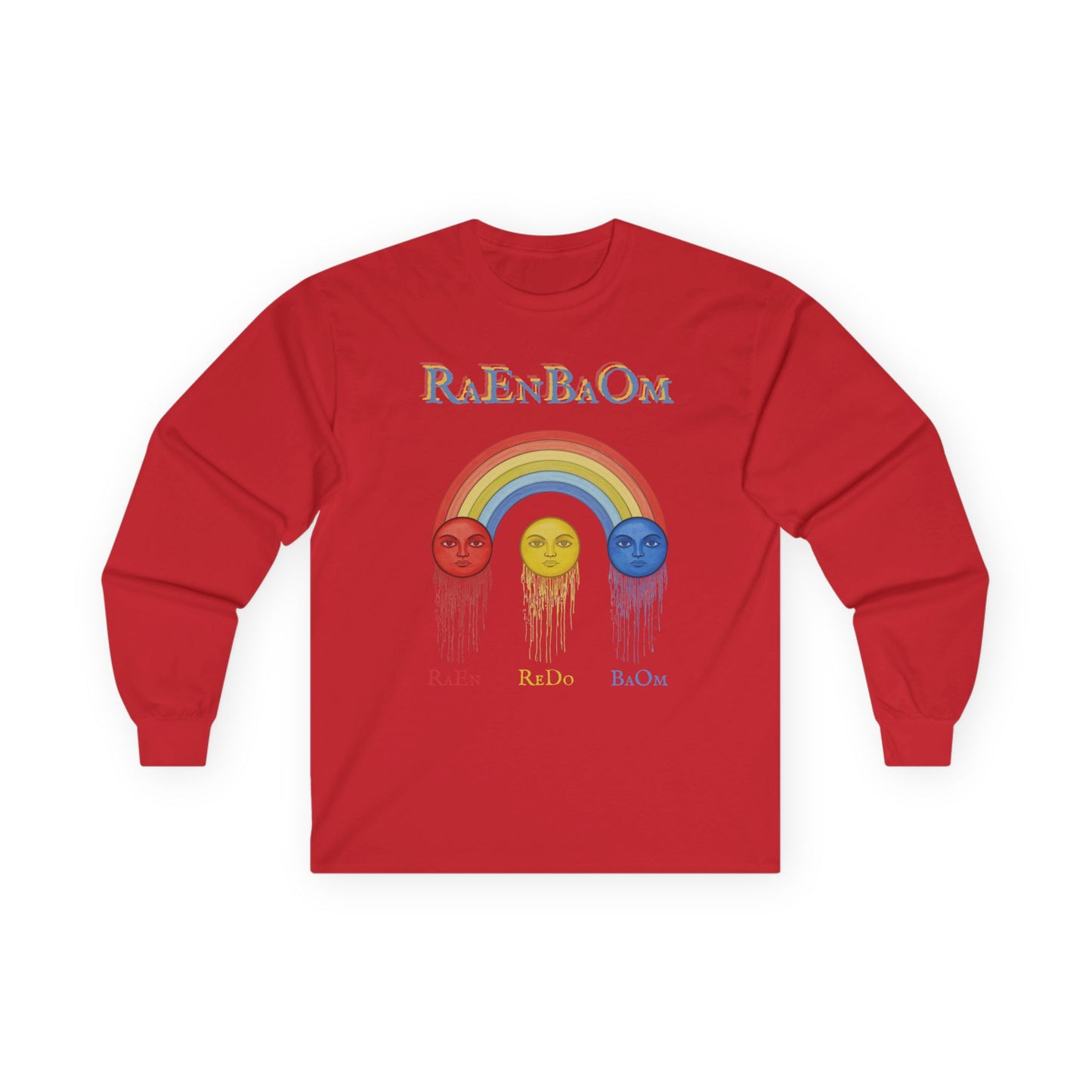 RaEnBaOm - Long Sleeve Tee — "Tame Ra 88" Back Graphic