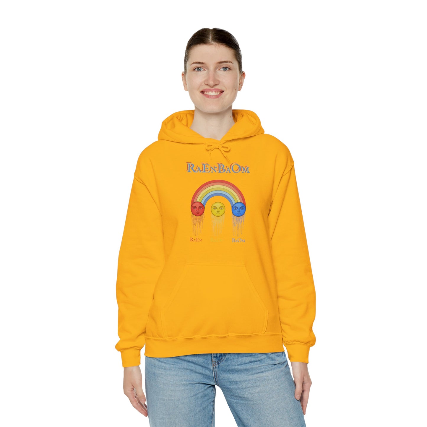 RaEnBaOm  Hoodie — "RaEdOriBaKa" Retro Logo Sweatshirt