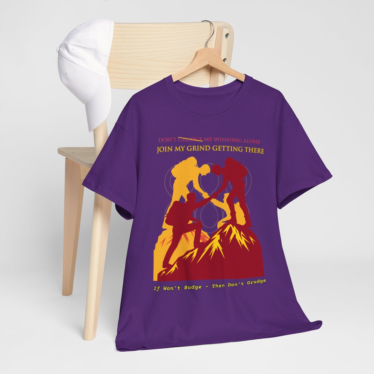 Don't grudge me winning alone -join my grind getting there - Vintage classic soundlogic Tee  Vintage SoundLogic Tee