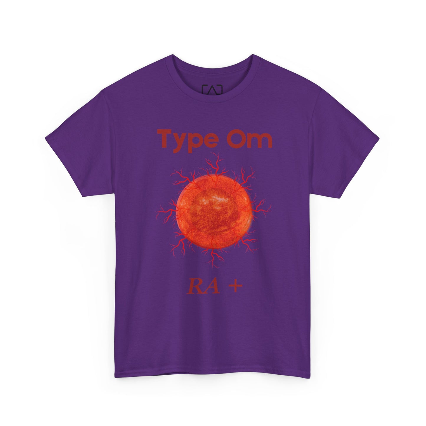 Type Om RA+ front  Access Denied I Tethered 888 back Red font Graphic Unisex T-Shirt, Casual Style, Statement Tee, Unique Gift, Streetwear Fashion, Everyday Comfort