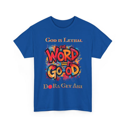The word = Go- od – Do Ra Get AHi - Vintage classic soundlogic Tee