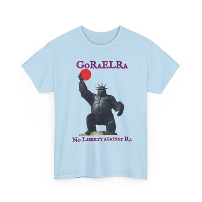 GoRaElRa No Liberty Against Ra   - Vintage classic soundlogic Tee