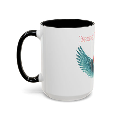NRO NU Ra Order Bring Better Back Wings of Ra-  Ceramic Mug Celebrate the second coming of the Red Giant SaOn God Ra. Gift for Fans, Collectors, and Summer Vibes