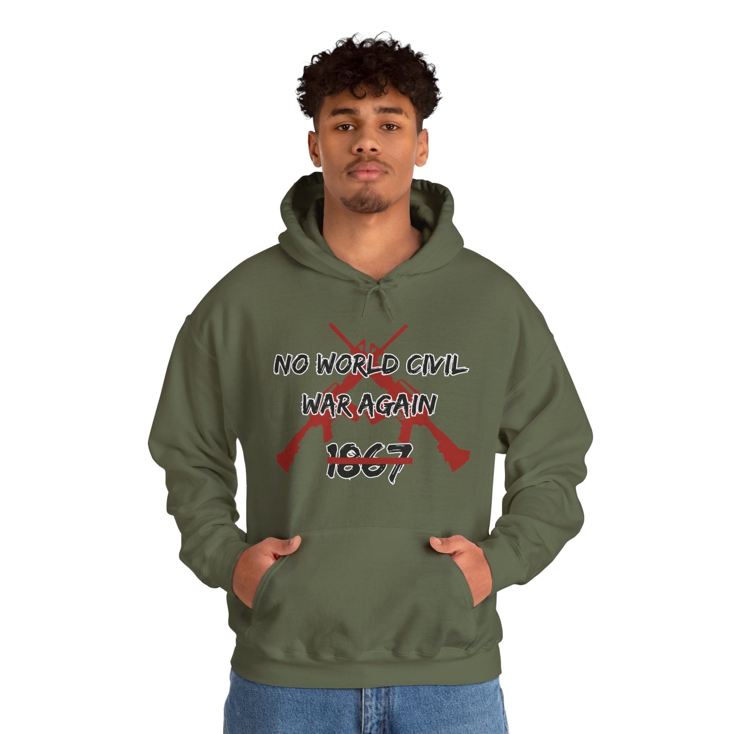 No World Civil War again 1867   Nu Ra Order Bring Bettor Back  Hoodie — "RaEdOriBaKa" Retro Logo Sweatshirt