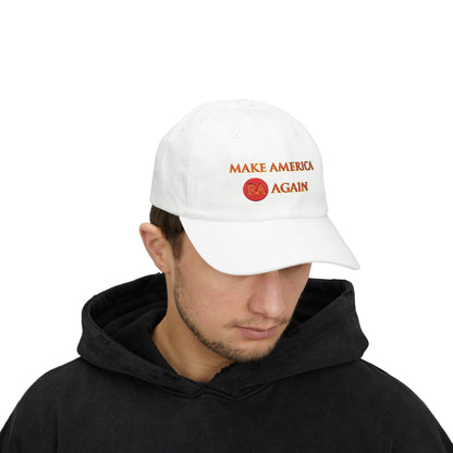 Make America Ra Again Stylish Dad Cap, Trendy Dad Hat, Summer Fashion Accessory, Gift for Dads, Casual Dad Cap, Make America Again Cap