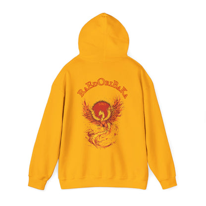 El BaKA RaEdOrIBaKa Phoenix Graphic Hoodie — "RaEdOriBaKa" Retro Logo Sweatshirt