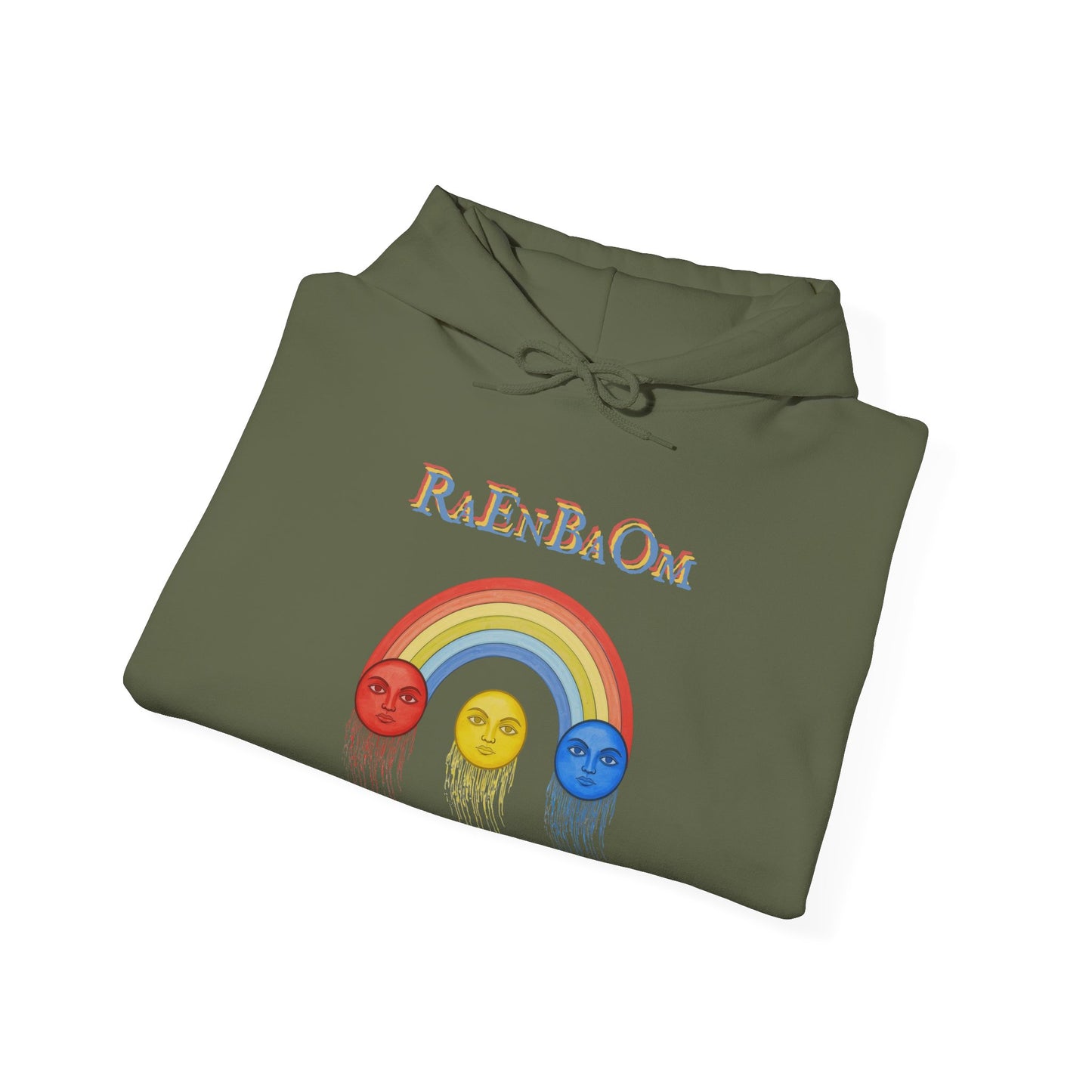 RaEnBaOm  Hoodie — "RaEdOriBaKa" Retro Logo Sweatshirt