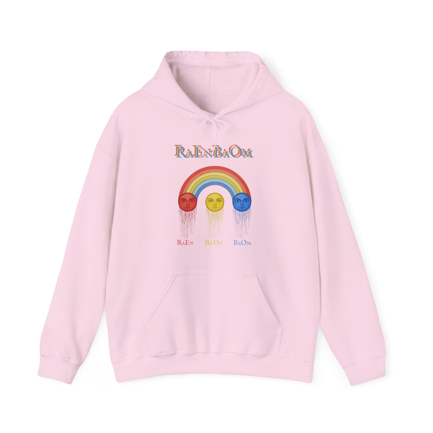 RaEnBaOm  Hoodie — "RaEdOriBaKa" Retro Logo Sweatshirt
