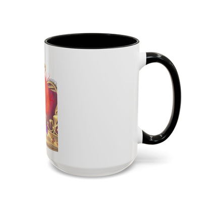 Type OM - Ra+    Ceramic Mug Celebrate the second coming of the Red Giant SaOn God Ra. Gift for Fans, Collectors, and Summer Vibes