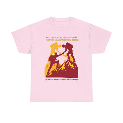 Don't grudge me winning alone -join my grind getting there - Vintage classic soundlogic Tee  Vintage SoundLogic Tee