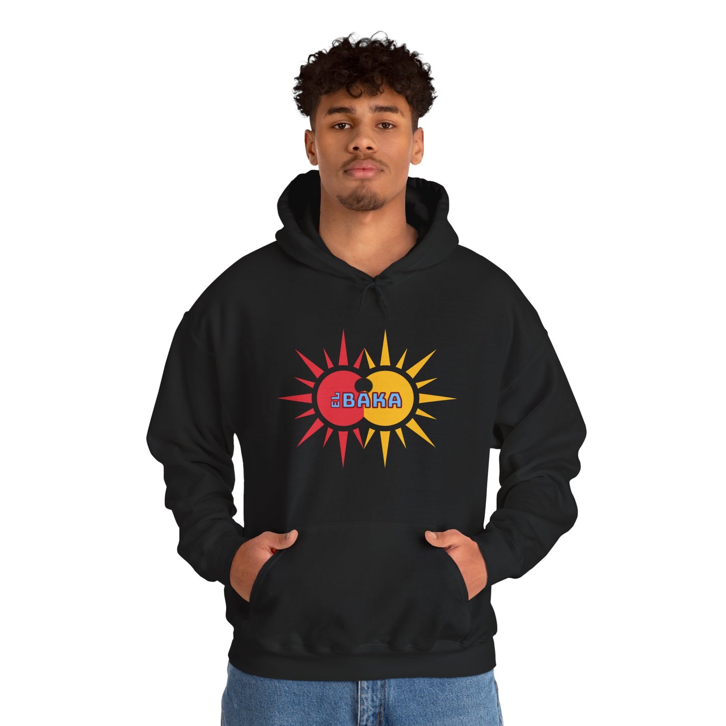 El BaKA RaEdOrIBaKa Phoenix Graphic Hoodie — "RaEdOriBaKa" Retro Logo Sweatshirt
