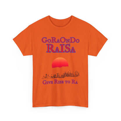 GoRaOnDo Give Rise to Ra   - Vintage classic soundlogic Tee