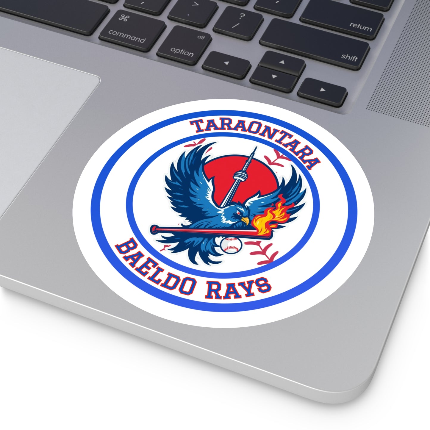 Celebrate the Toronto blue Jays  2025  world series baseball Round Stickers | Durable Indoor/Outdoor Decals