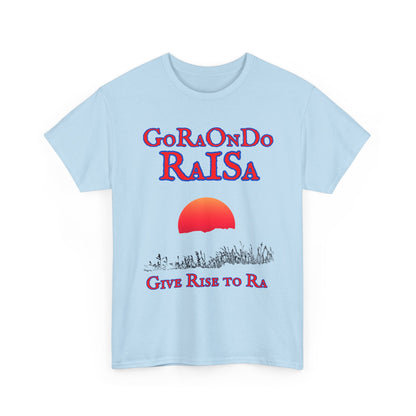 GoRaOnDo Give Rise to Ra   - Vintage classic soundlogic Tee