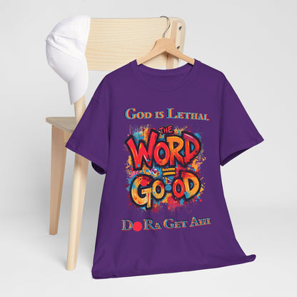 The word = Go- od – Do Ra Get AHi - Vintage classic soundlogic Tee