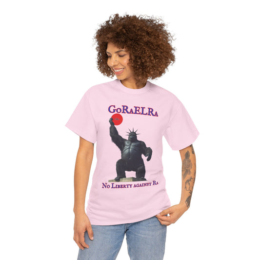 GoRaElRa No Liberty Against Ra   - Vintage classic soundlogic Tee