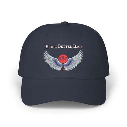 NRO Bring Better Back wings of Ra, Trendy  Hat, Summer Fashion Accessory, Gift for Dads, Casual Dad Cap, Make America Again Cap