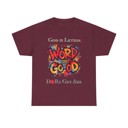 The word = Go- od – Do Ra Get AHi - Vintage classic soundlogic Tee