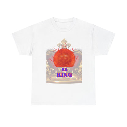 Ra is King front Decrypted by soundlogic back Graphic Unisex T-Shirt, Casual Style, Statement Tee, Unique Gift, Streetwear Fashion, Everyday Comfort