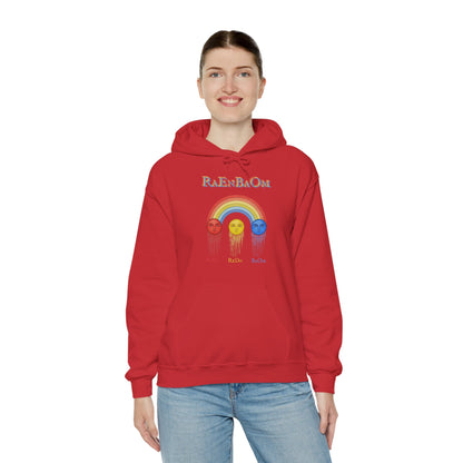 RaEnBaOm  Hoodie — "RaEdOriBaKa" Retro Logo Sweatshirt