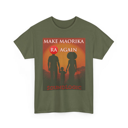 Make MaOrIKa Ra again Front Mathor on back Graphic Unisex T-Shirt, Casual Style, Statement Tee, Unique Gift, Streetwear Fashion, Everyday Comfort