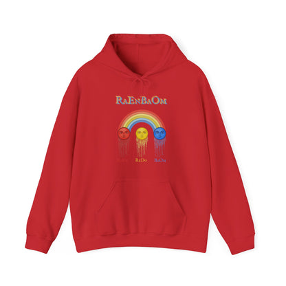RaEnBaOm  Hoodie — "RaEdOriBaKa" Retro Logo Sweatshirt