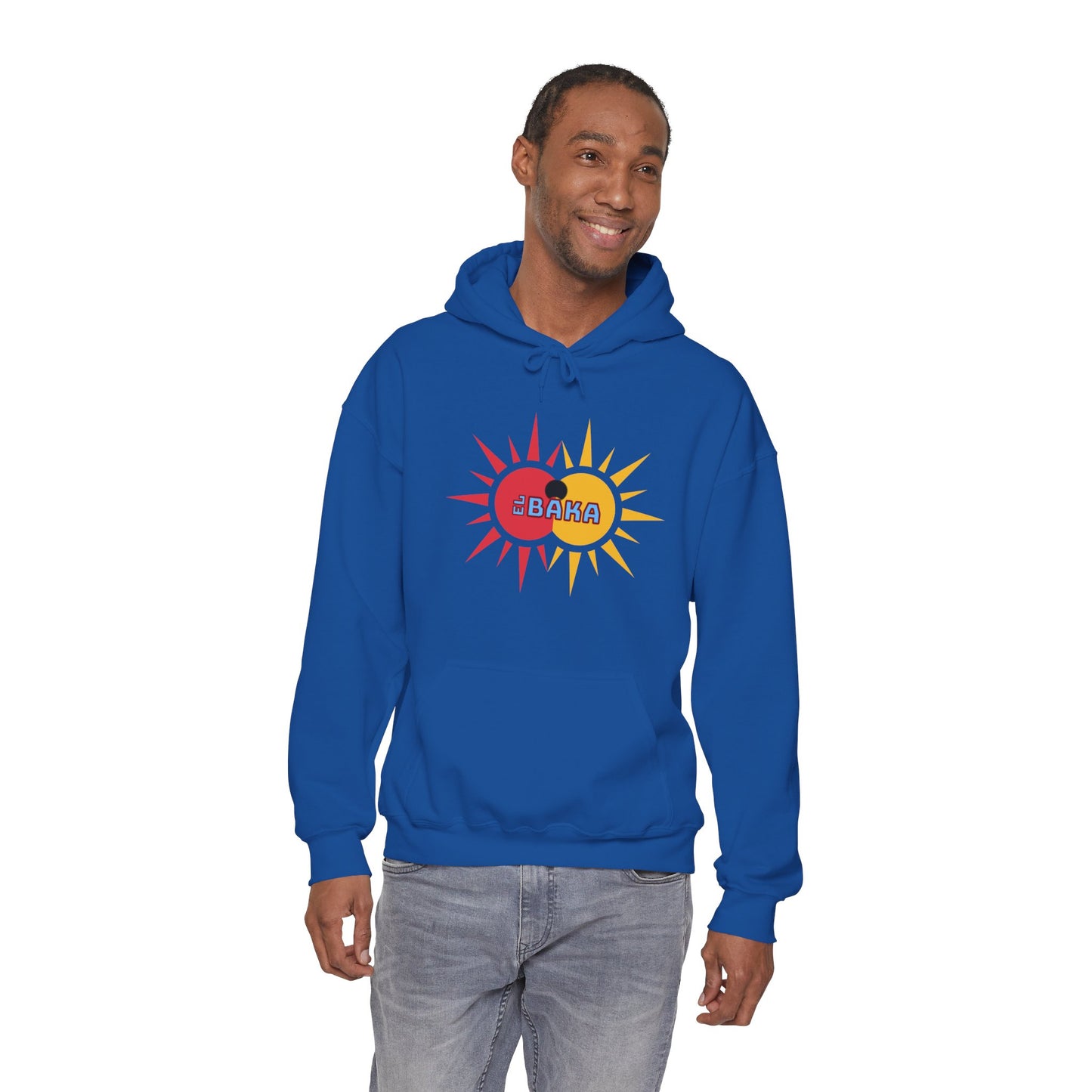 El BaKA RaEdOrIBaKa Phoenix Graphic Hoodie — "RaEdOriBaKa" Retro Logo Sweatshirt