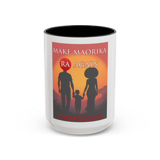Mak MaOrIKa Ra again    Ceramic Mug Celebrate the second coming of the Red Giant SaOn God Ra. Gift for Fans, Collectors, and Summer Vibes