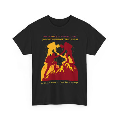 Don't grudge me winning alone -join my grind getting there - Vintage classic soundlogic Tee  Vintage SoundLogic Tee