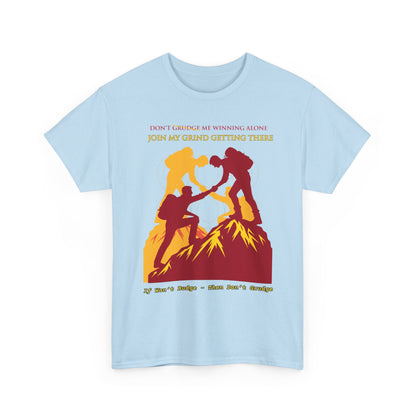 Don't grudge me winning alone -join my grind getting there - Vintage classic soundlogic Tee  Vintage SoundLogic Tee