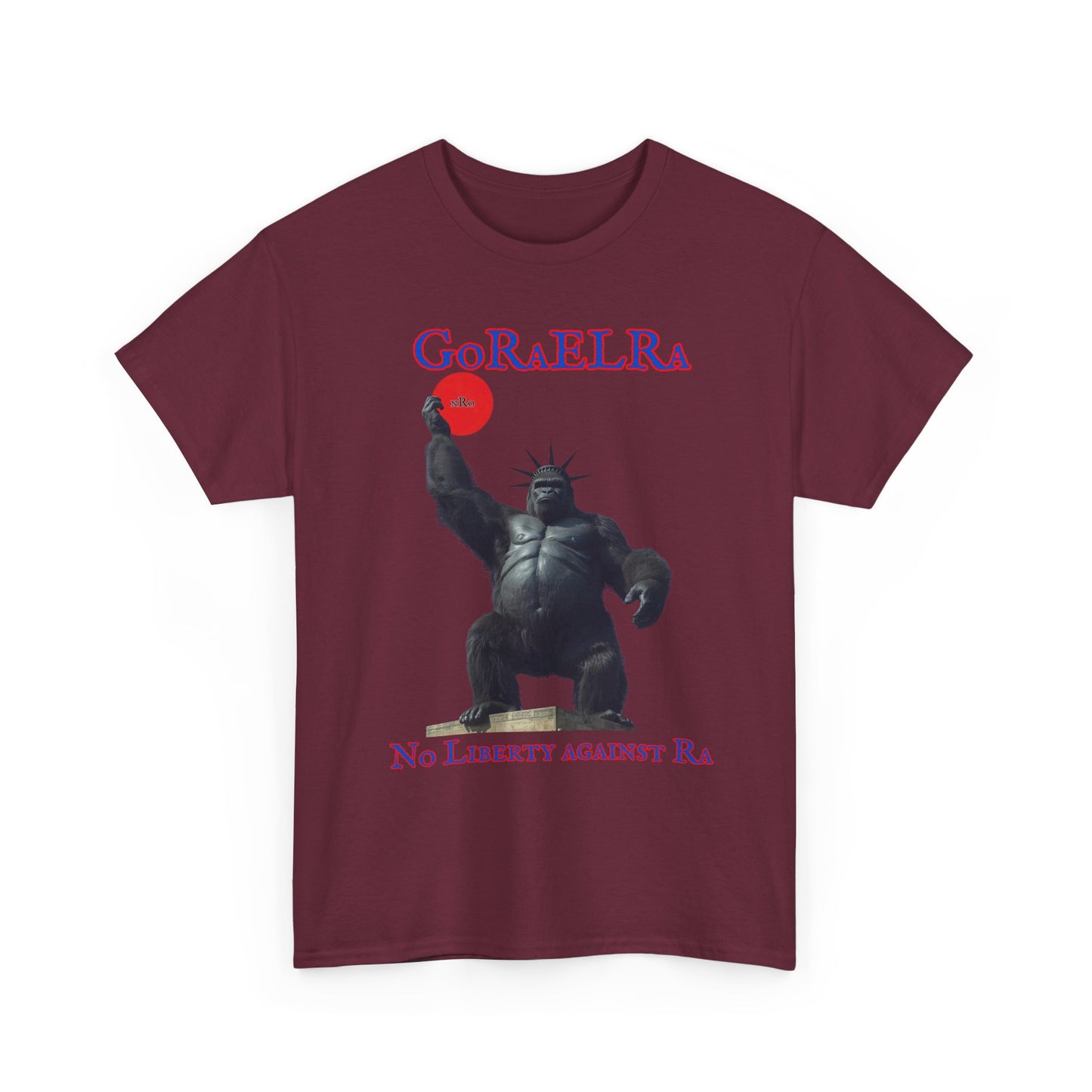 GoRaElRa No Liberty Against Ra   - Vintage classic soundlogic Tee