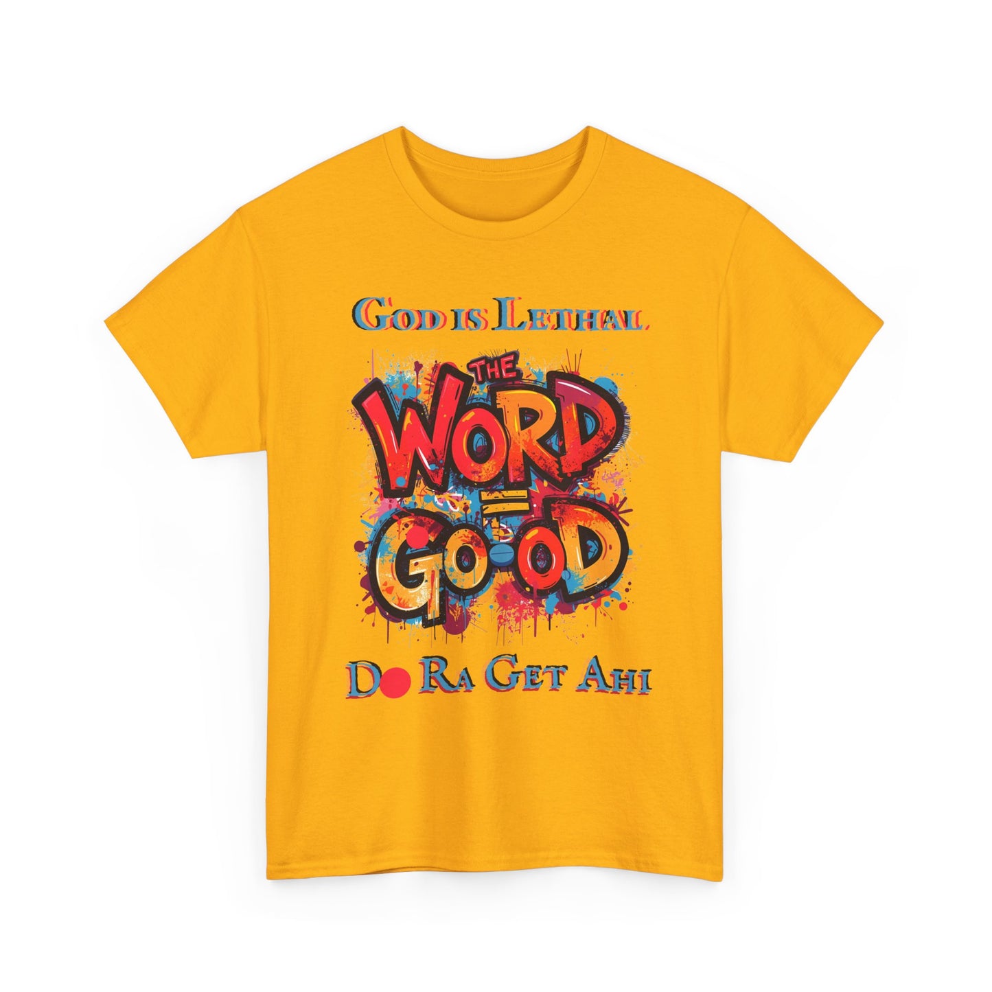 The word = Go- od – Do Ra Get AHi - Vintage classic soundlogic Tee