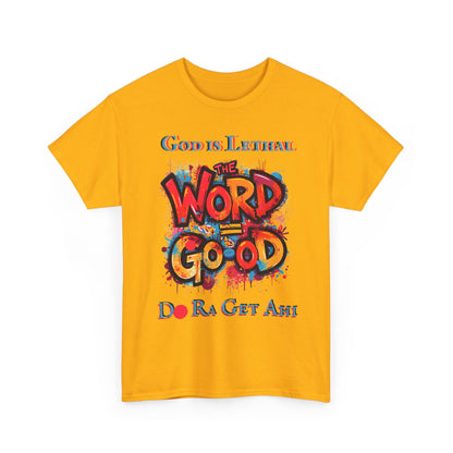 The word = Go- od – Do Ra Get AHi - Vintage classic soundlogic Tee