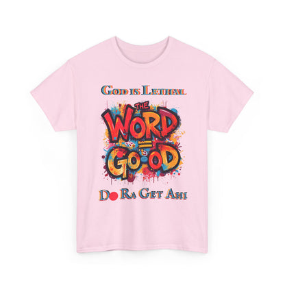 The word = Go- od – Do Ra Get AHi - Vintage classic soundlogic Tee