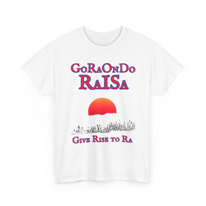GoRaOnDo Give Rise to Ra   - Vintage classic soundlogic Tee