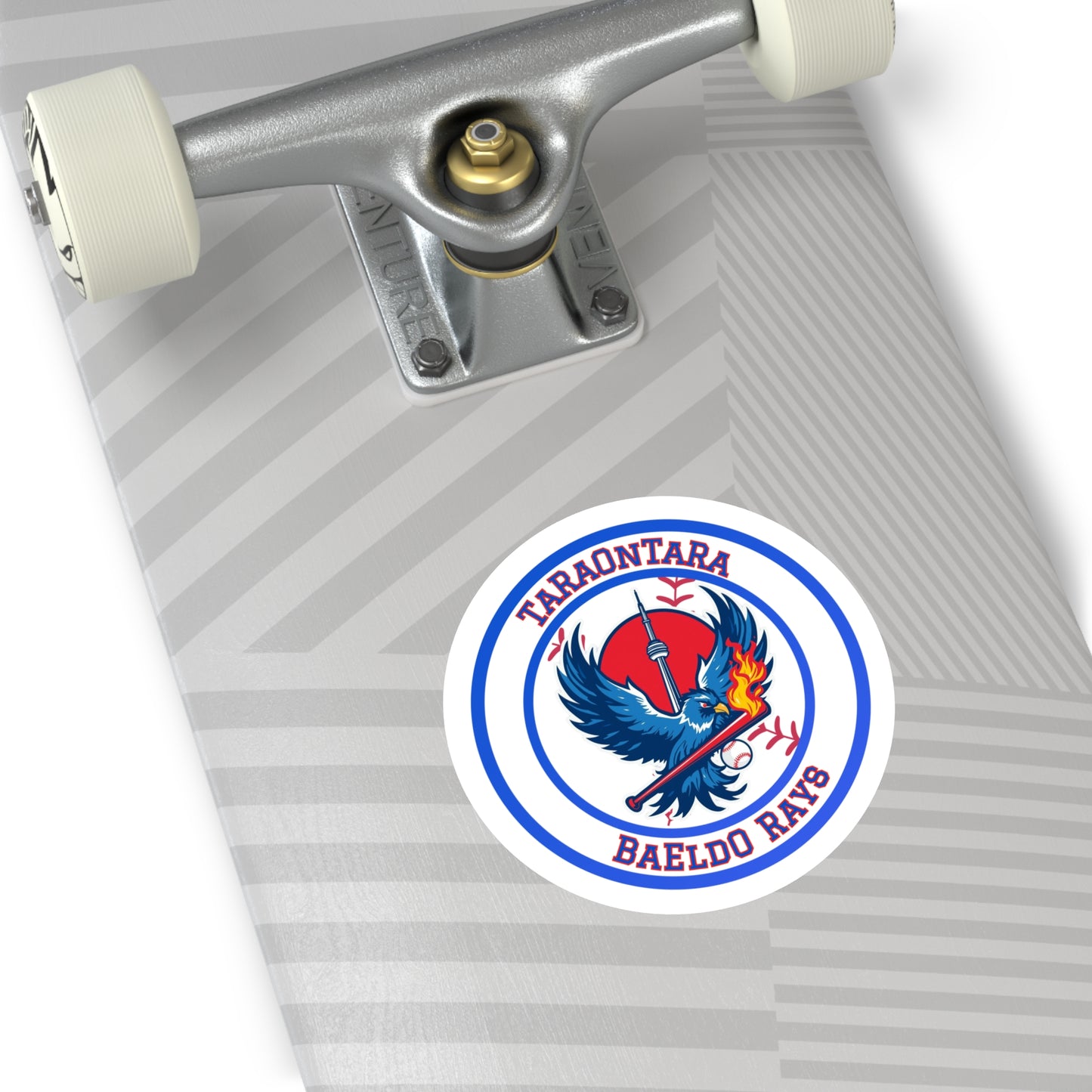 Celebrate the Toronto blue Jays  2025  world series baseball Round Stickers | Durable Indoor/Outdoor Decals