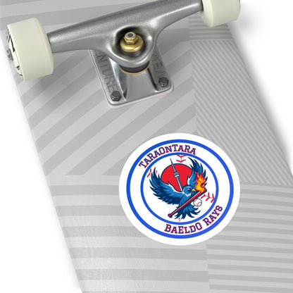 Celebrate the Toronto blue Jays  2025  world series baseball Round Stickers | Durable Indoor/Outdoor Decals