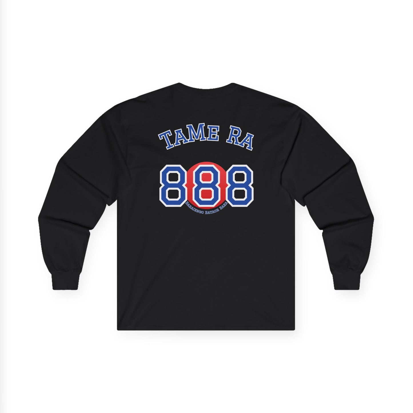 RaEnBaOm - Long Sleeve Tee — "Tame Ra 88" Back Graphic