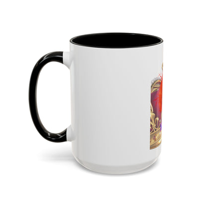 Type OM - Ra+    Ceramic Mug Celebrate the second coming of the Red Giant SaOn God Ra. Gift for Fans, Collectors, and Summer Vibes